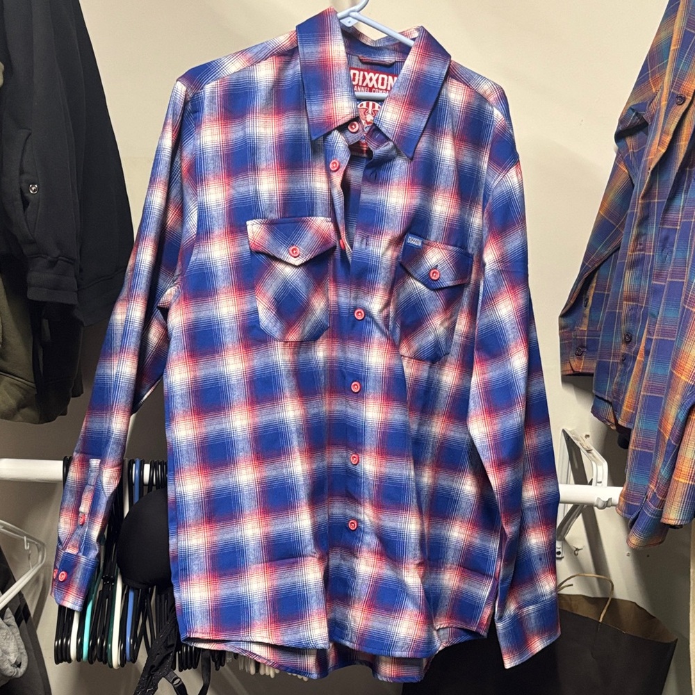 DIXXON Vibrant Plaid Men's Shirt